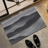 Toilet and bathtub side carpet with strong absorption