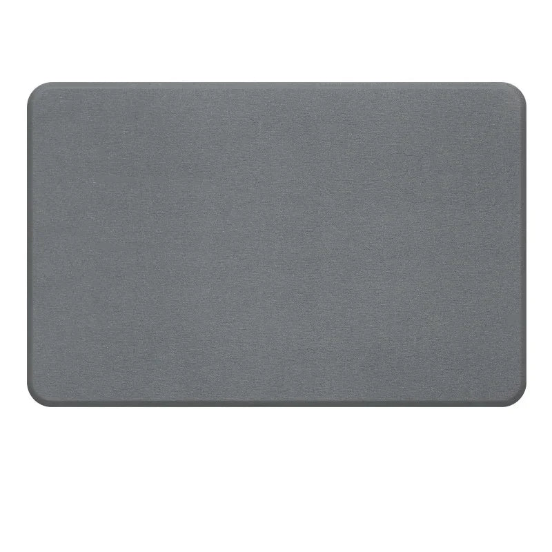 Absorbent bathroom mat for dormitories and home use