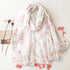 High quality lightweight pashmina stole, styled as a Muslim hijab or fashion wrap