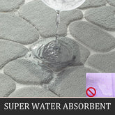 Durable bathroom carpet for wet floors