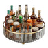 360° rotating spice rack with non-slip base for kitchen organization
