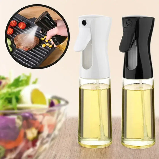 Oil spray bottle for BBQ cooking and baking applications
