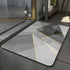 Absorbent diatomite bath mat for kitchen and bathroom